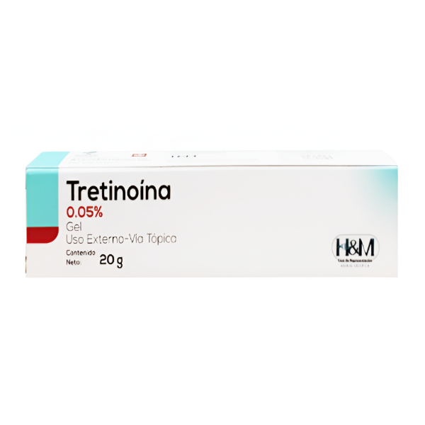 Gel de tretinoína para la piel