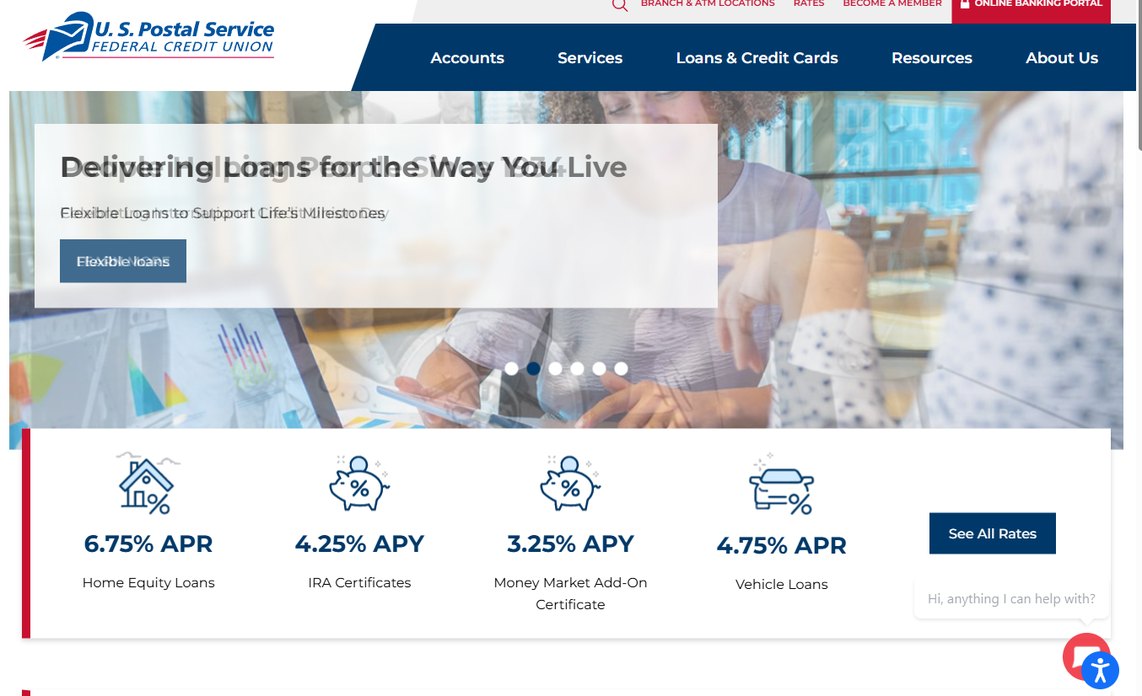 USPS Federal Credit Union – uspsfcu.org