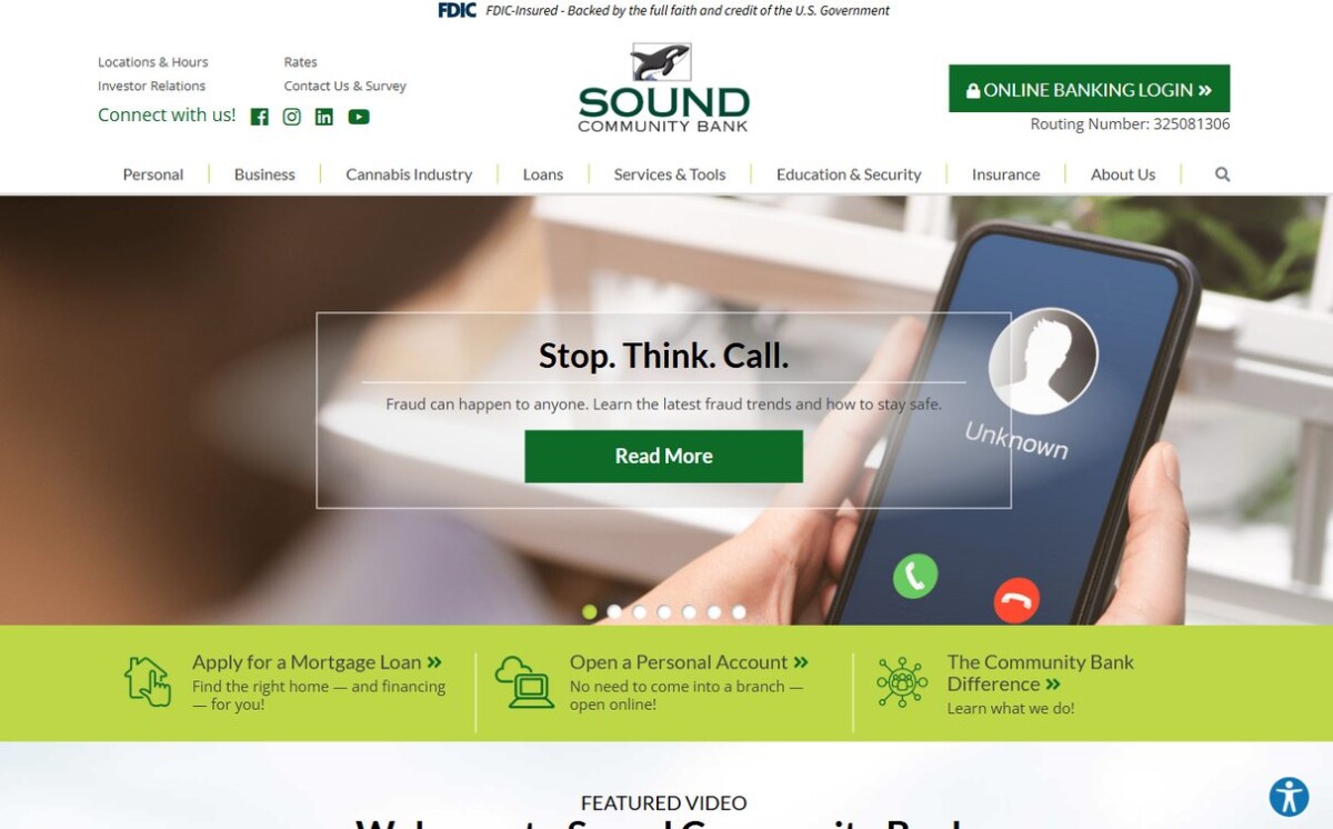Sound Community Bank – soundcb.com