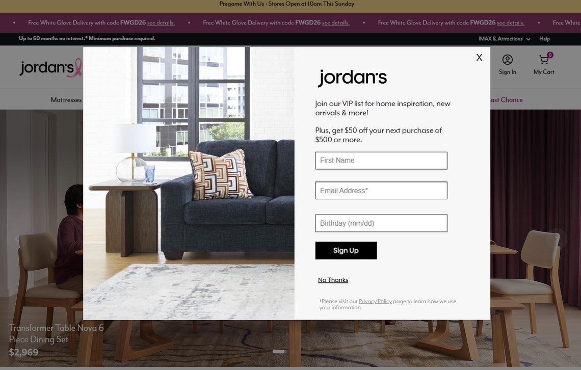 Jordan's – jordansfurniture.com