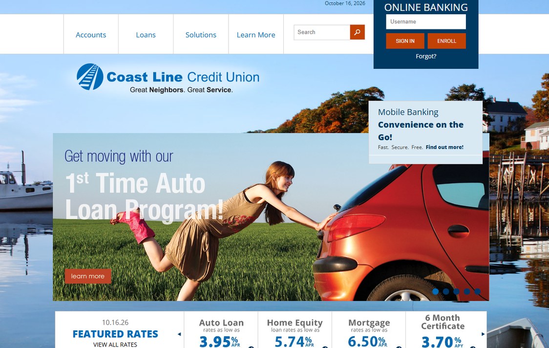 Coastline Credit Union – coastlinecu.com