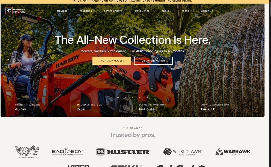 K and G Mowers – kgmowers.com